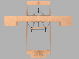 old plane 3D-Modell