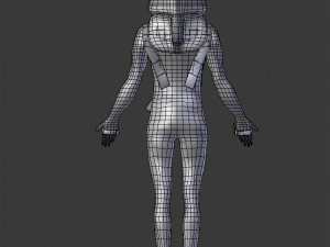 king tutankhamun mummy - game ready 3D Model