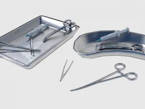 surgical instruments 3D Model