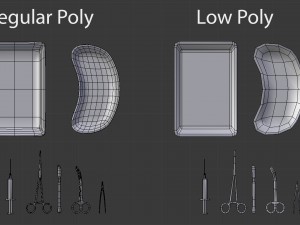 surgical instruments 3D Модель