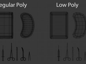 surgical instruments 3D Модель