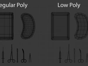 surgical instruments 3D Model