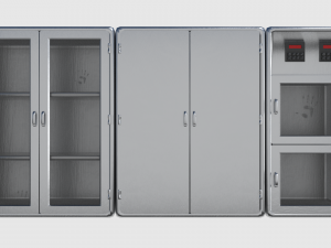 metal cabinet pack 3Dモデル