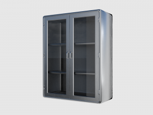 metal cabinet pack 3D 模型