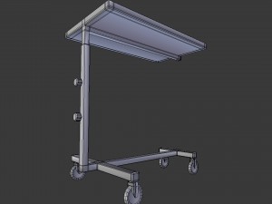 surgical table 3D Model