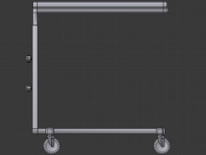 surgical table 3D Model