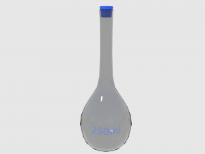 scientific - medical glassware Modello 3D