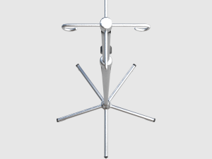drip stand - low and high poly 3D Model