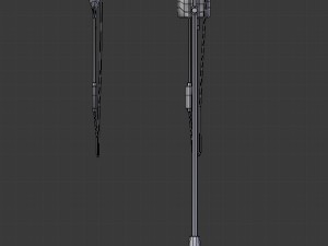 drip stand - low and high poly 3D Model