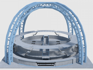 medical research science building - game ready 3D-Modell