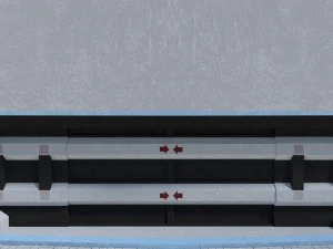 medical research science building - game ready 3D Model