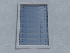 medical research science building - game ready 3D Model
