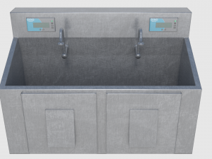 medical building with props - game level pack 3D Model