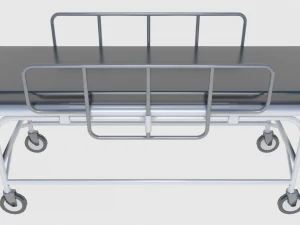 gedung medis dengan alat peraga - paket level permainan Model 3D