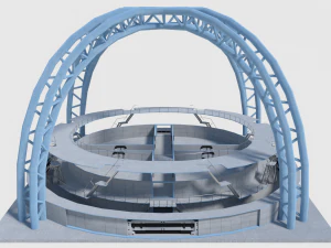 gedung medis dengan alat peraga - paket level permainan Model 3D