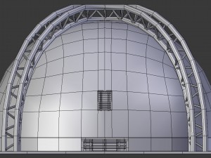 medical building with props - game level pack 3D Model