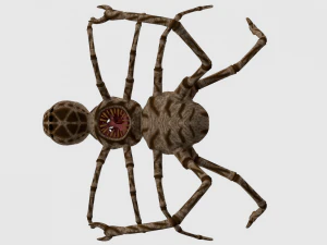 spider monster - game ready 3D Model