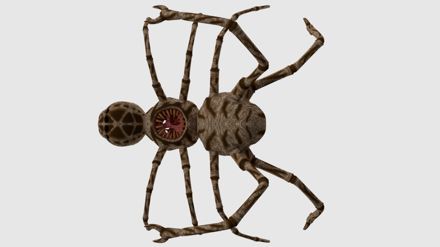 Spider from monster inc - 🧡 spider monster - game ready Model 3D in Mon...