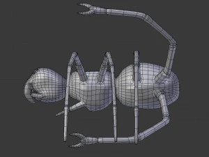 spider monster - game ready 3D Model