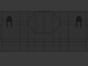 transport container - game ready 3D Модель