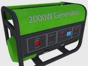 power generator - game ready 3D Модель