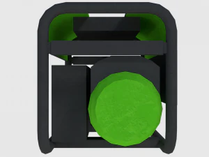 power generator - game ready 3D Model