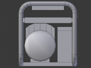 power generator - game ready Modèle 3D