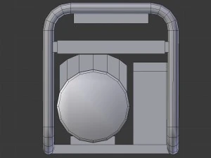 power generator - game ready 3D Model