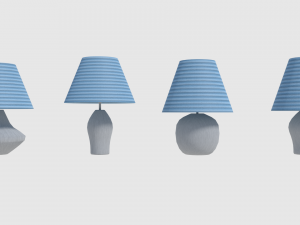 lamp set - game ready 3D 模型