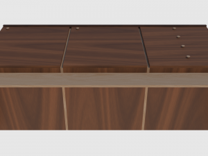 cabinet 1 - game ready Modèle 3D