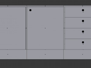 cabinet 1 - game ready Modèle 3D