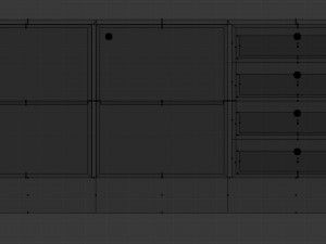 cabinet 1 - game ready Modèle 3D