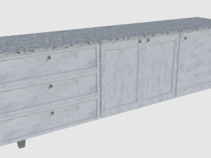 cabinet 2 - game ready 3D Model