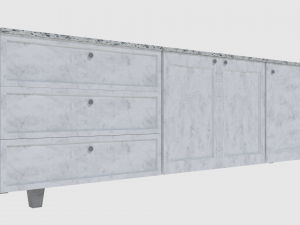 cabinet 2 - game ready 3D Model