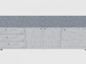 cabinet 2 - game ready 3D Model