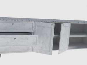 cabinet 2 - game ready 3D Model