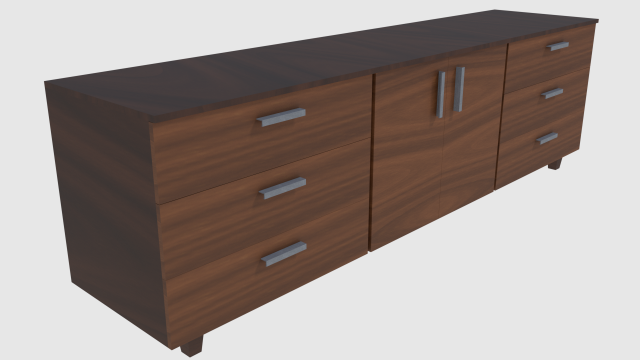 cabinet 3 - game ready 3D 모델 .c4d .max .obj .3ds .fbx .stl .blend 