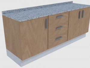 cabinet 5 - game ready 3D 模型