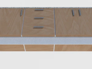 cabinet 5 - game ready 3D Model