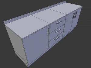 cabinet 5 - game ready 3D 模型