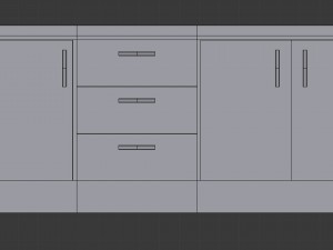 cabinet 5 - game ready 3D 模型