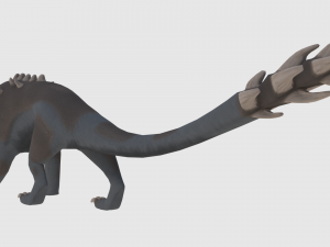 armoured monster - game ready 3D Model