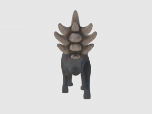 armoured monster - game ready 3D Model