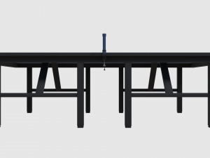 table tennis set - game ready Model 3D
