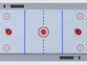 air hockey - game ready 3D Модель