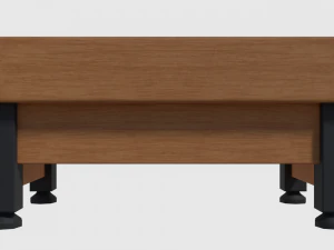 Billardtisch &ndash; spielbereit 3D Modell