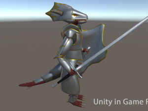 dragonborn character - game ready 3D Model