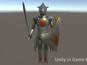 dragonborn character - game ready 3D Model