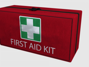 first aid kit - game ready 3D Model