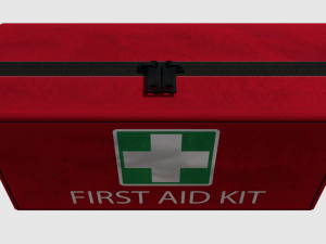first aid kit - game ready Modello 3D